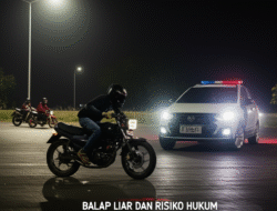 Balap Liar dan Risiko Hukum yang Mengintai