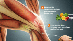 Peran nutrisi dalam mempercepat pemulihan atlet cedera otot