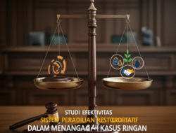 Studi Efektivitas Sistem Peradilan Restoratif Dalam Menangani Kasus Ringan