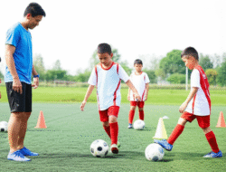 Studi Tentang Pelatihan Teknik Dasar Sepak Bola untuk Anak-anak