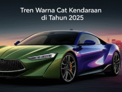 Tren Warna Cat Kendaraan di Tahun 2025